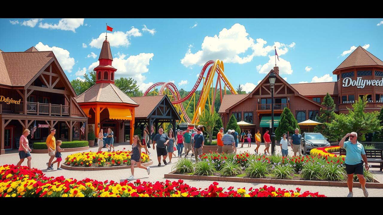 Does Dolly have a home in Pigeon Forge?